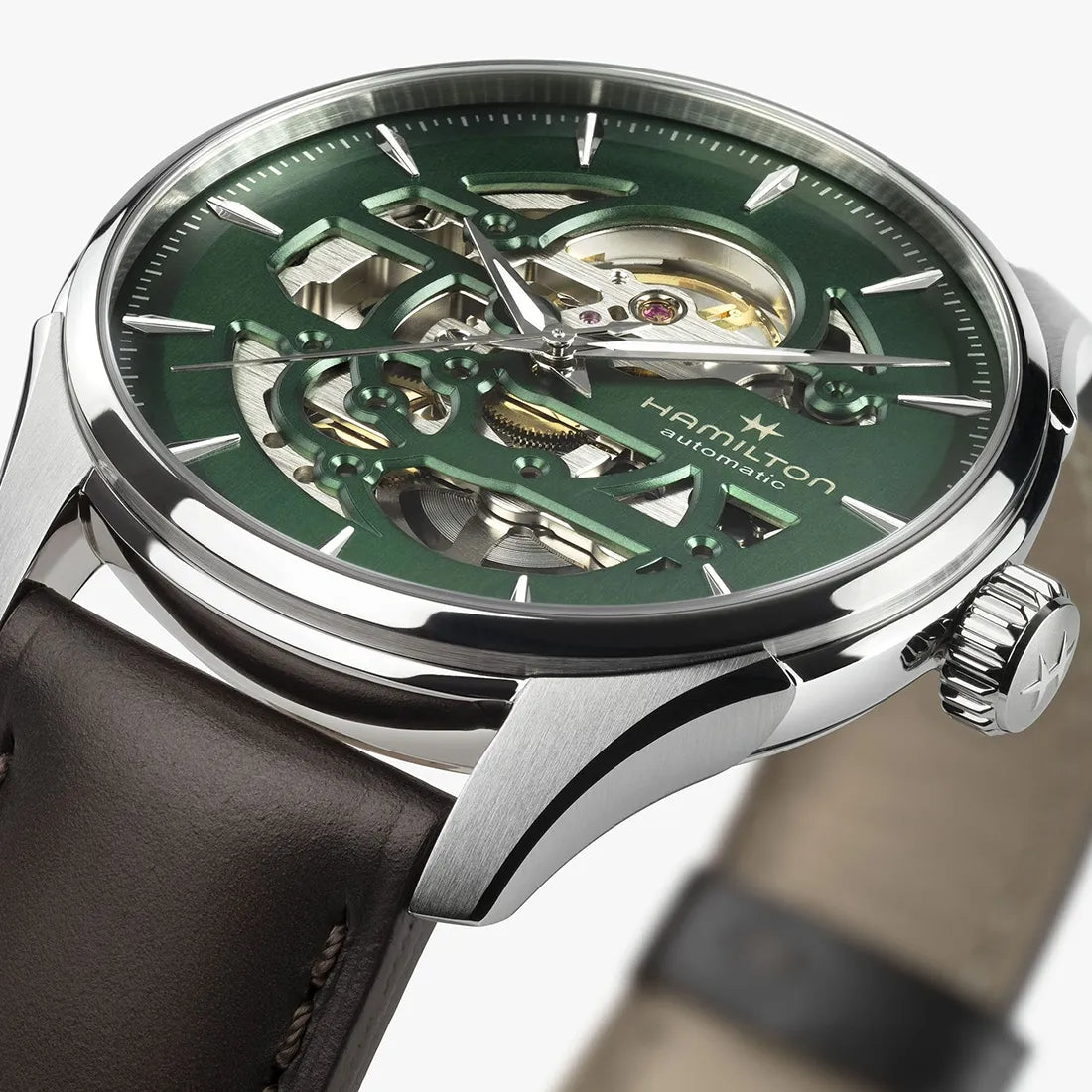 ジャズマスター スケルトン オープン ハート 40mm