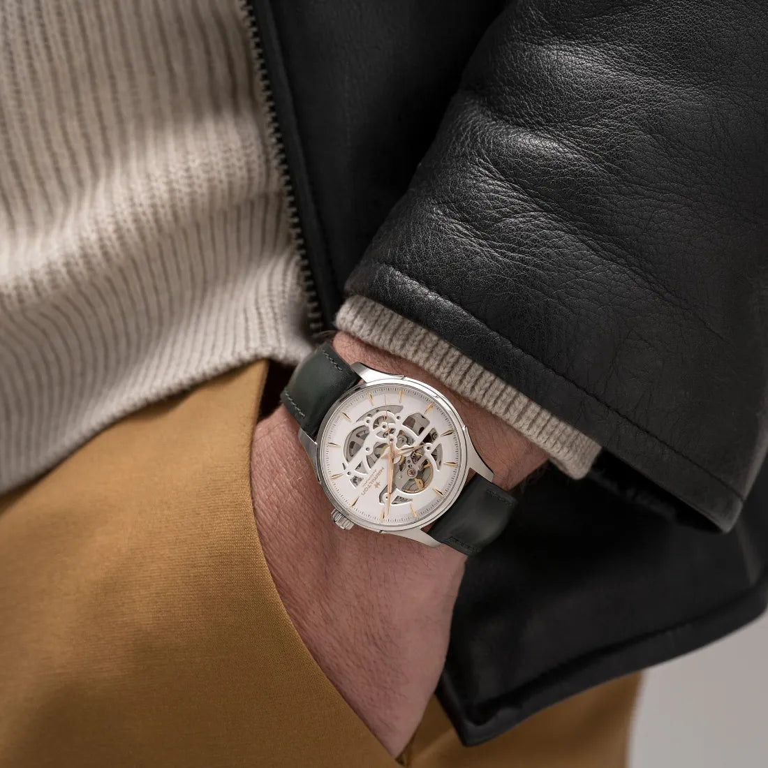 ジャズマスター スケルトン オート 40mm