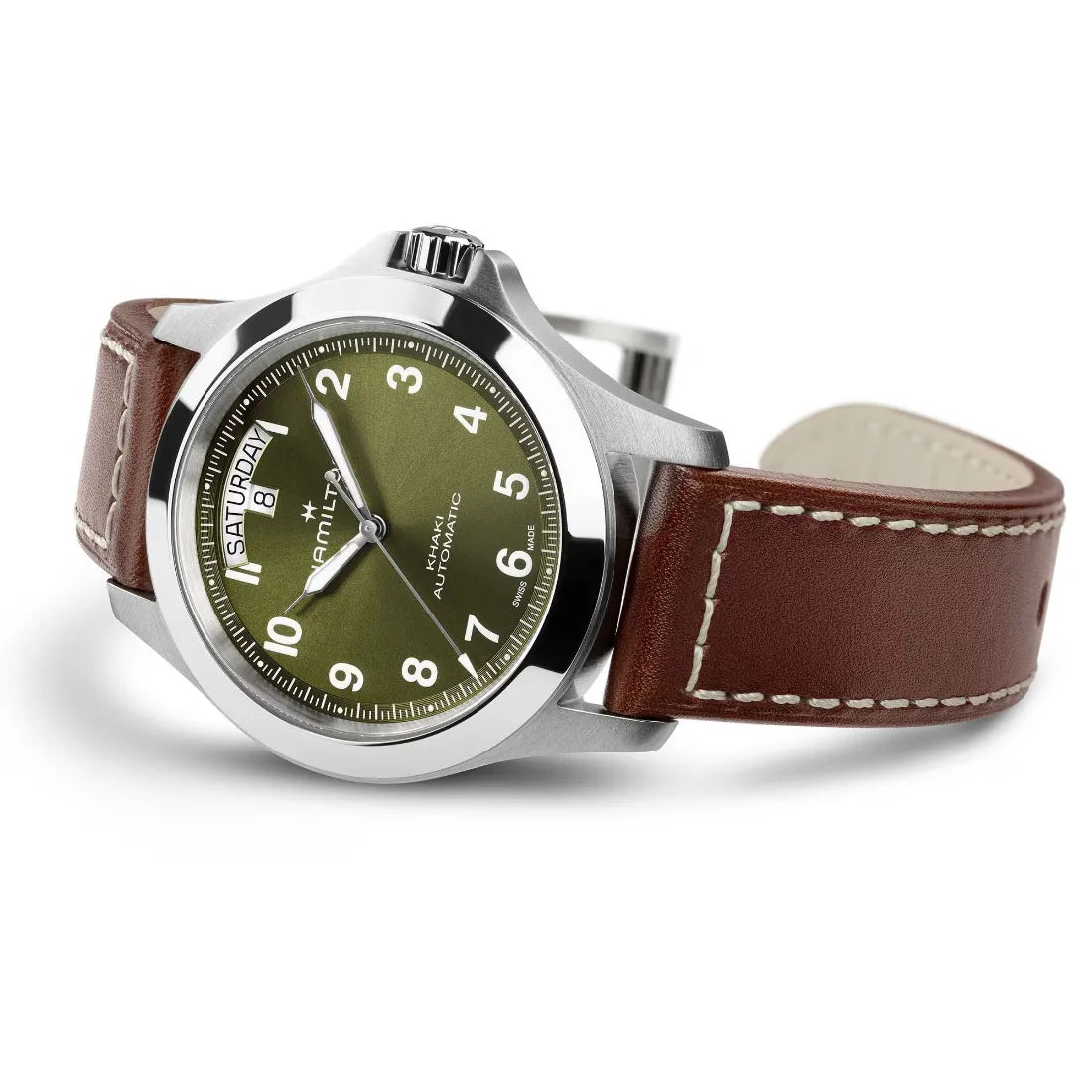 カーキ フィールド キング デイデイト オート 40mm
