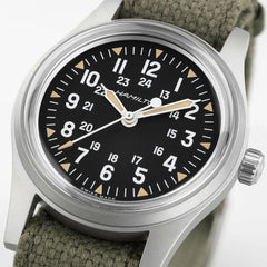 カーキ フィールド メカ 36mm
