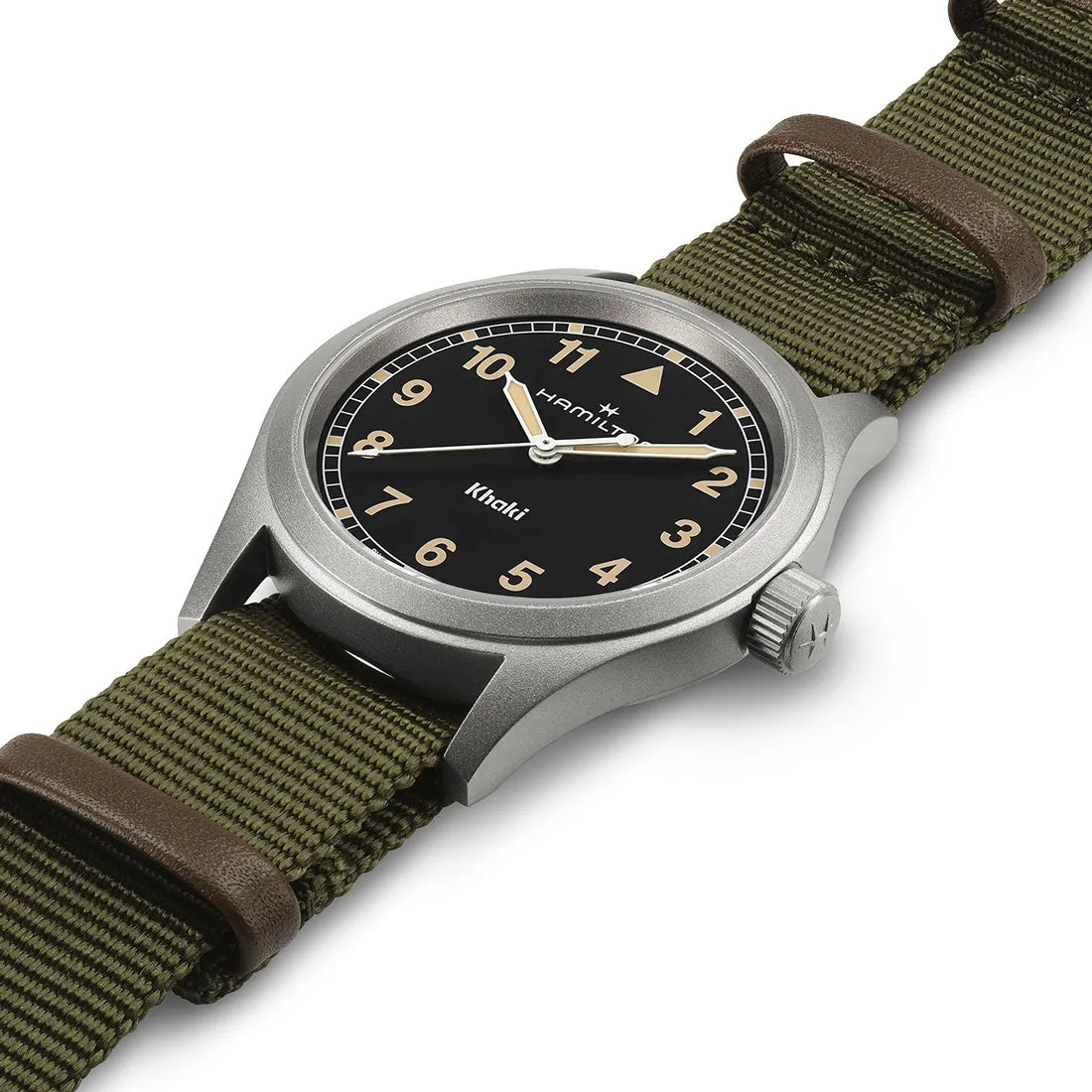 H69401930 カーキフィールド クォーツ 38mm｜ハミルトン – アイアイイスズ
