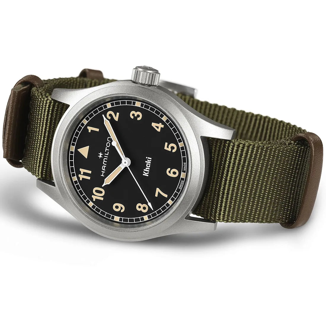 H69401930 カーキフィールド クォーツ 38mm｜ハミルトン – アイアイイスズ