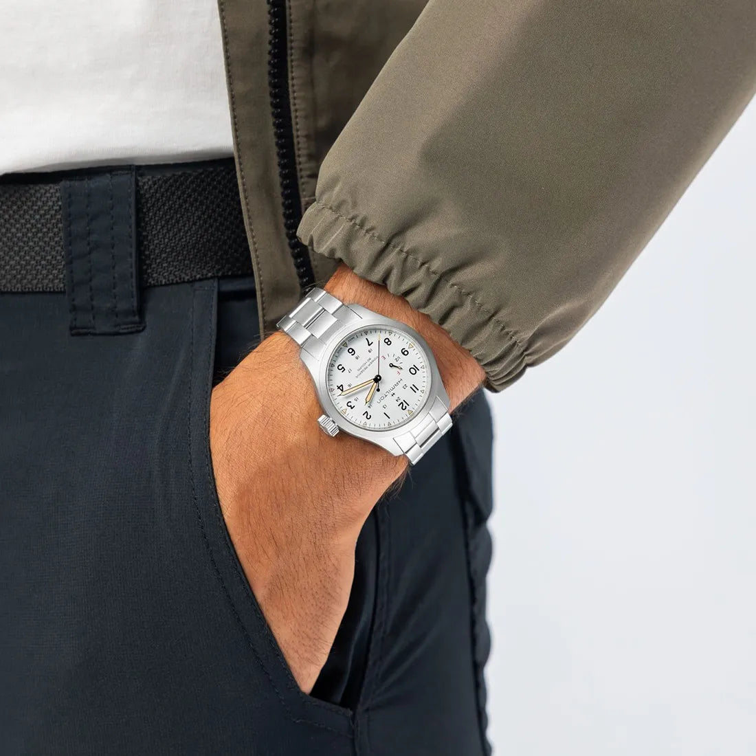 H69509110 カーキ フィールド メカニカル 40mm｜ハミルトン – アイアイ