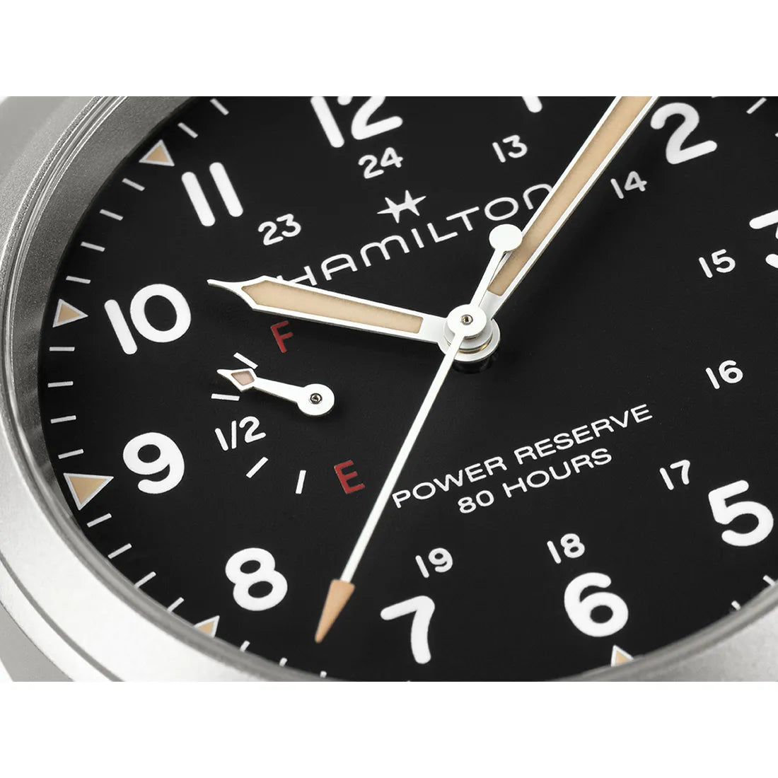 カーキ フィールド メカニカル パワーリザーブ 40mm