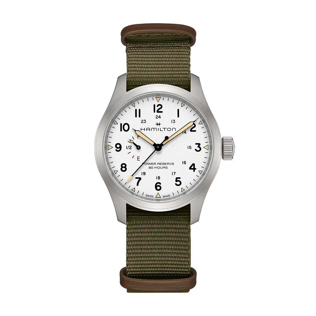 カーキ フィールド メカニカル パワーリザーブ 40mm