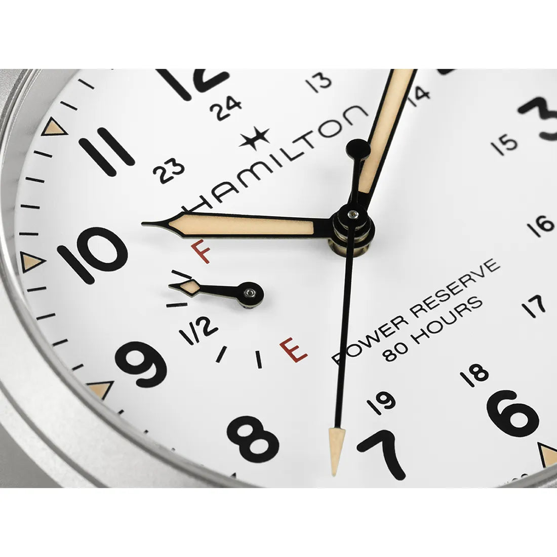 カーキ フィールド メカニカル パワーリザーブ 40mm