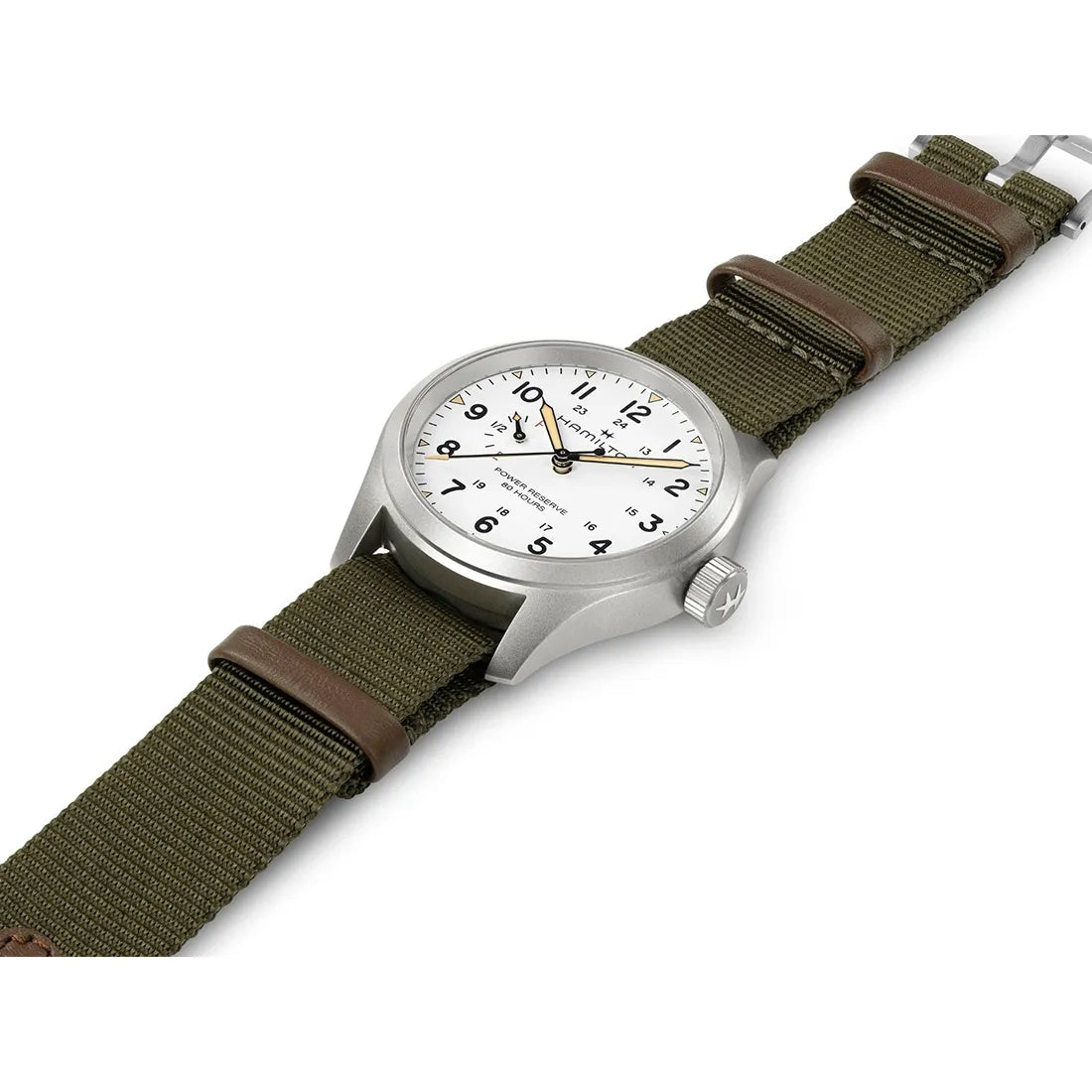 カーキ フィールド メカニカル パワーリザーブ 40mm