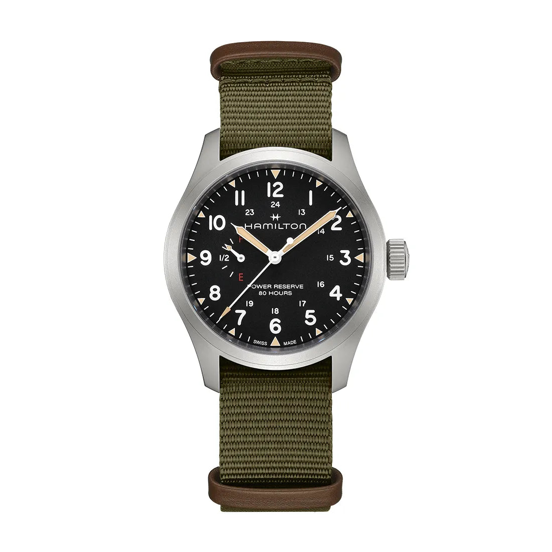 カーキ フィールド メカニカル パワーリザーブ 40mm