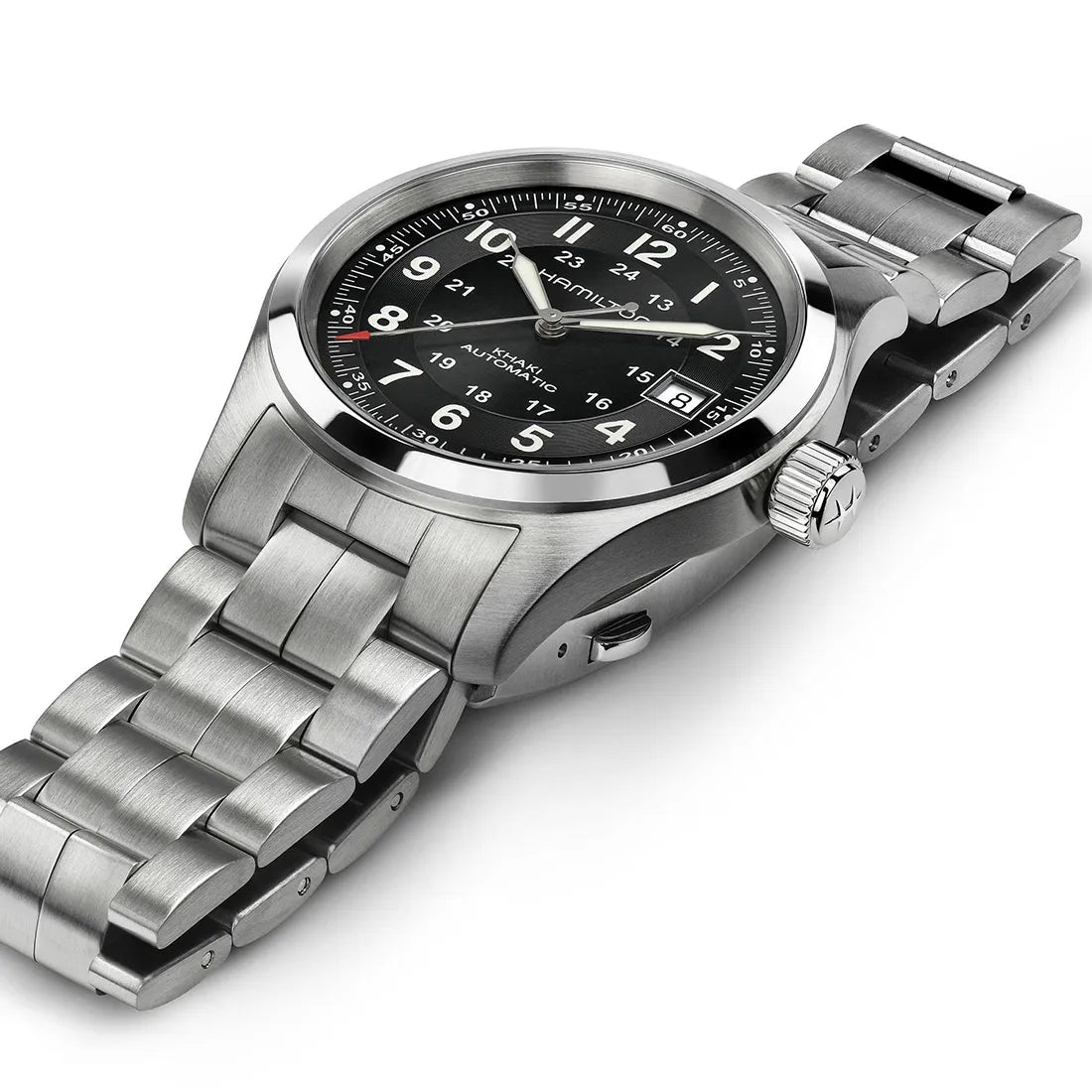 H70455133 カーキフィールド オート 38mm｜ハミルトン – アイアイイスズ