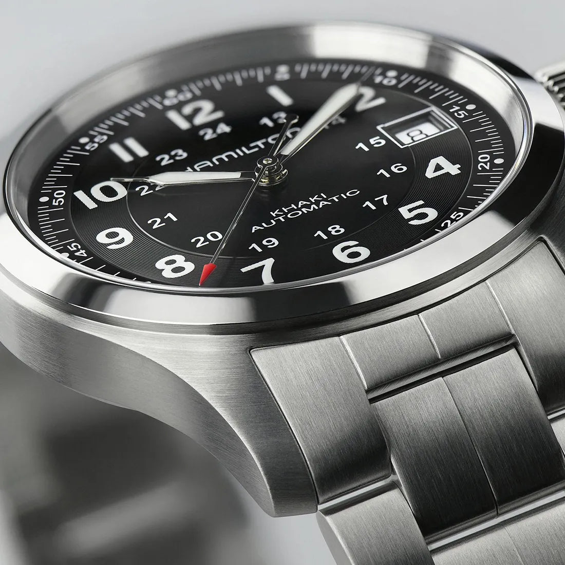H70455133 カーキフィールド オート 38mm｜ハミルトン – アイアイイスズ