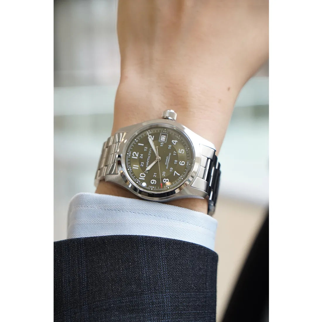 カーキ フィールド オートマティック 38mm