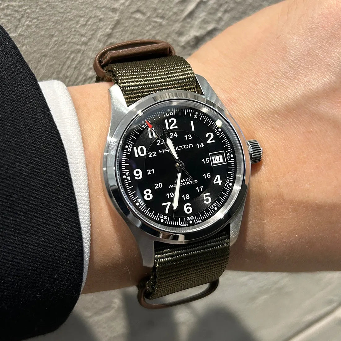 H70475930 カーキ フィールド オート 38mm『コール・オブ・デューティ