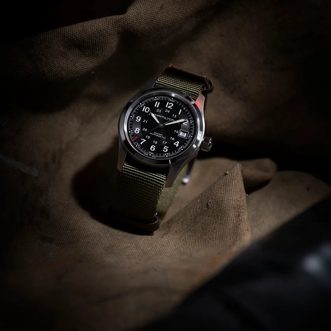 H70475930 カーキ フィールド オート 38mm『コール・オブ・デューティ