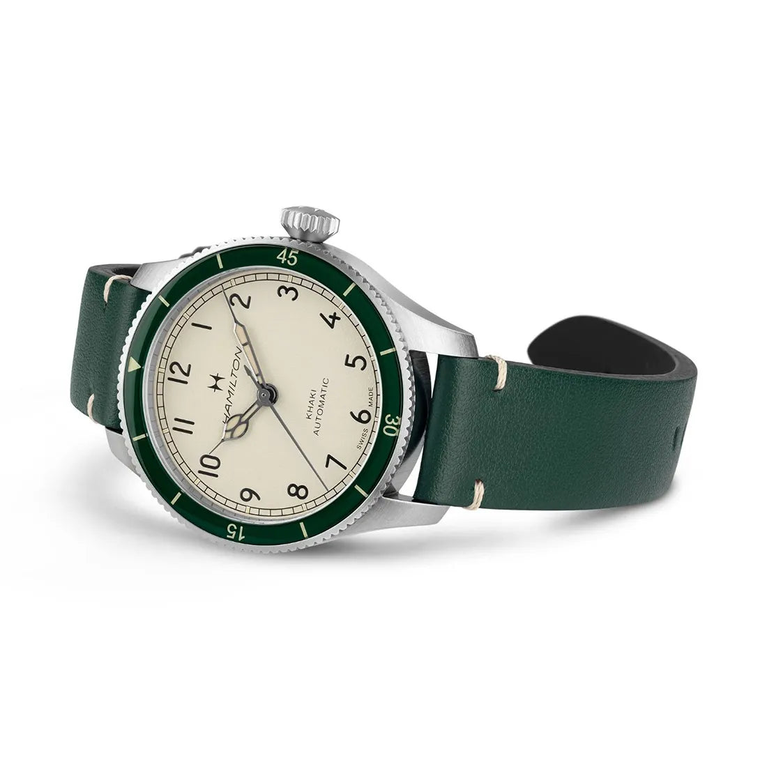 カーキ アビエーション パイロット パイオニア メカニカル オート 38mm