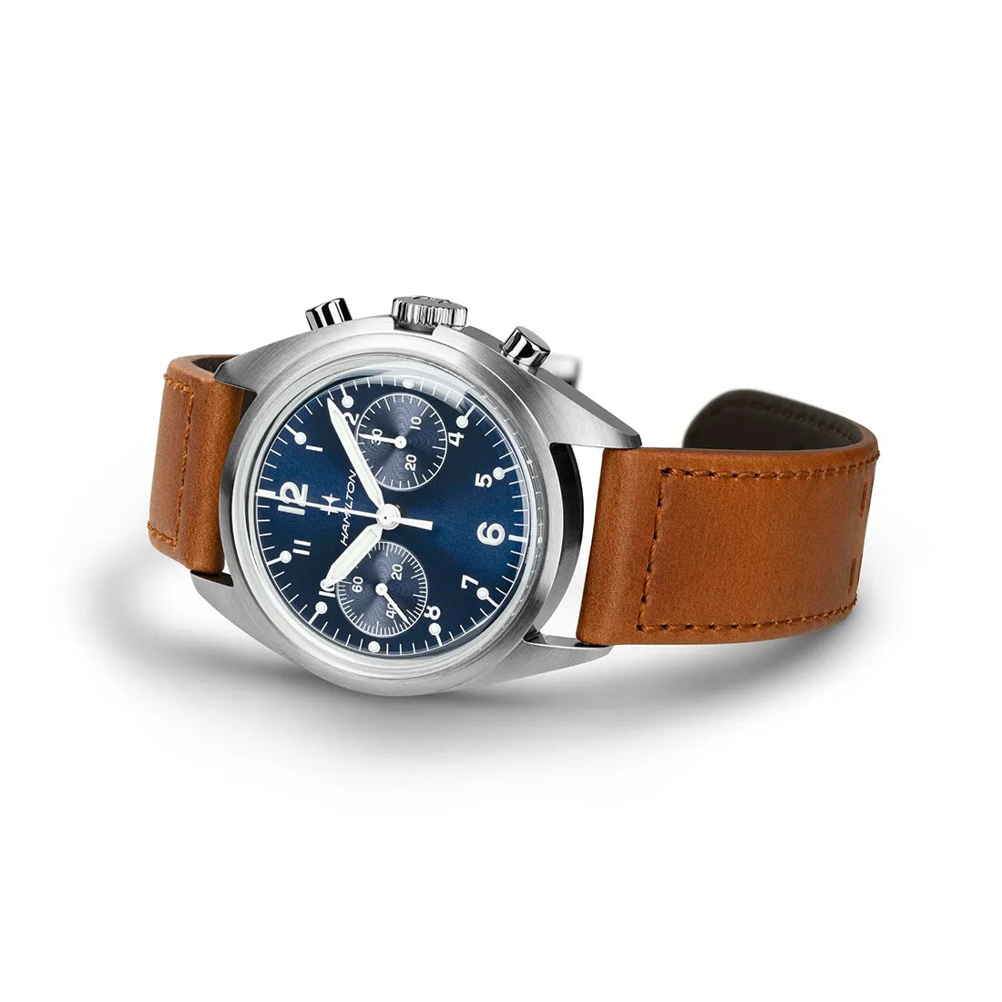 あっきー様　スローブイエナ　ハミルトン　グリーン カーキ アビエーション Pilot Pioneer Mechanical Chrono