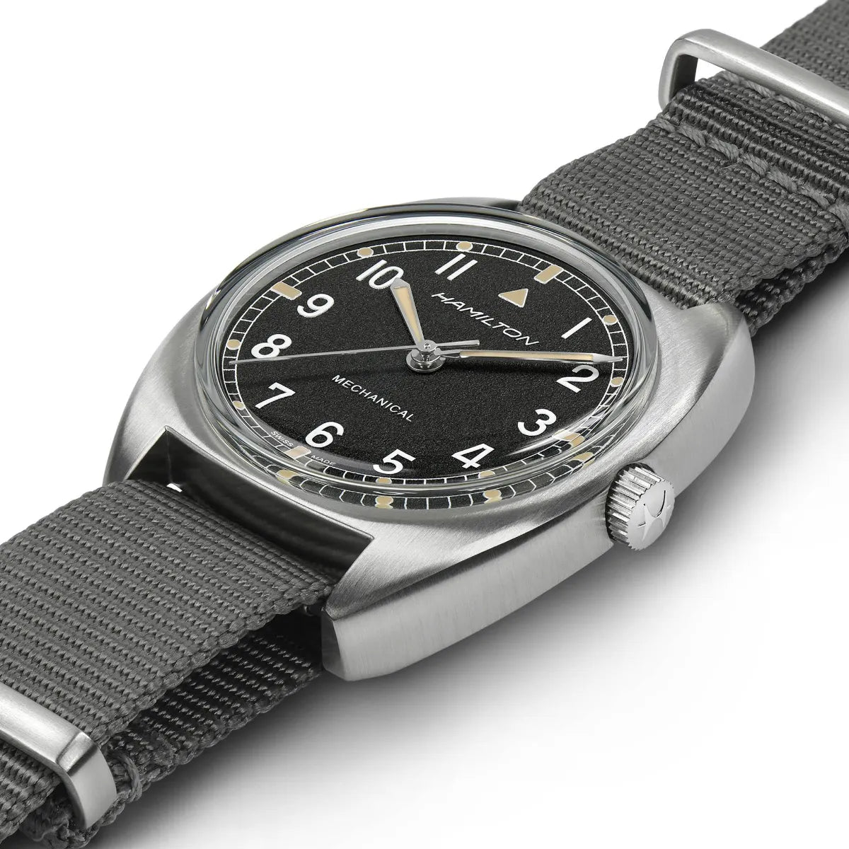 カーキ アビエーション パイロット パイオニア メカ 36mm