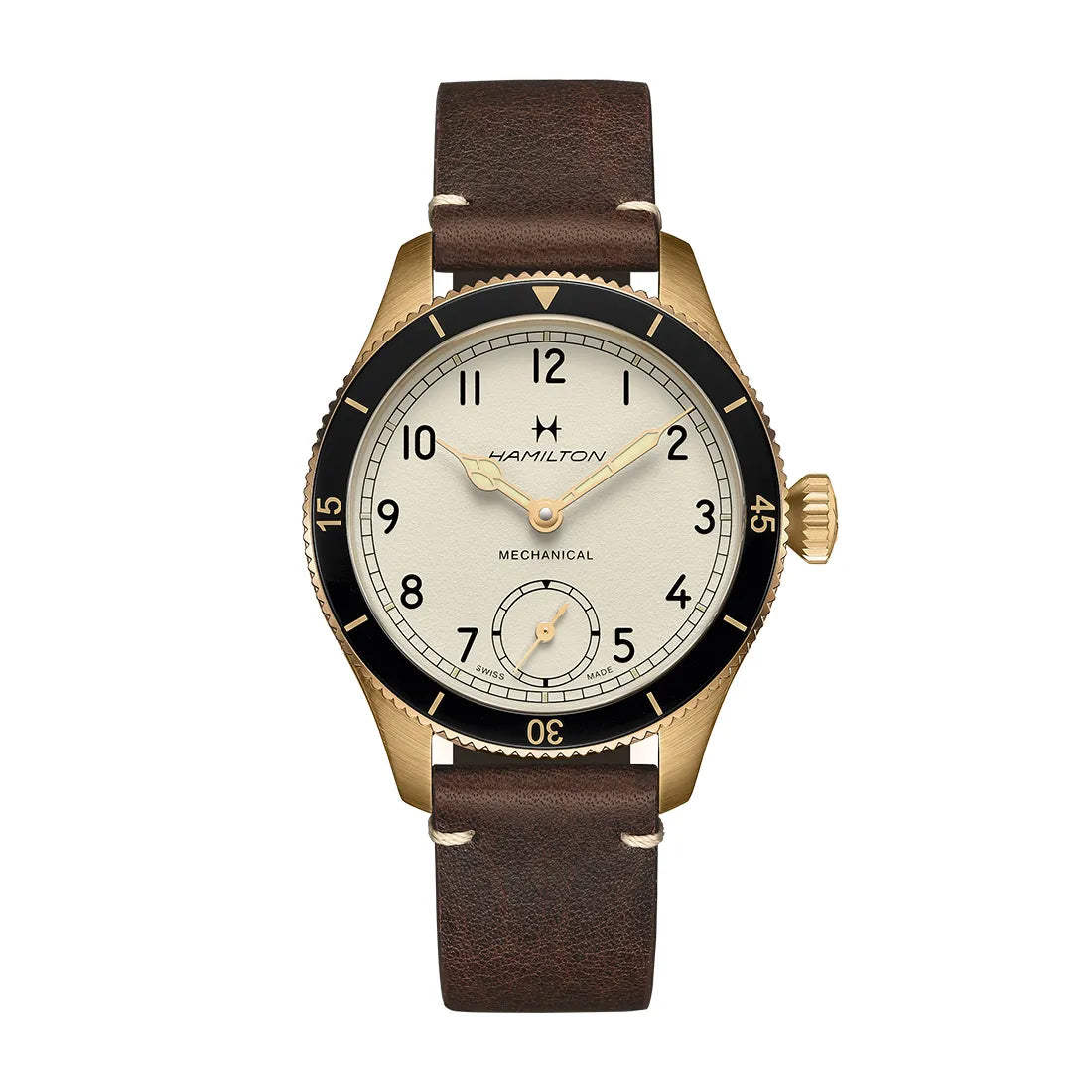 カーキ アビエーション パイロット パイオニア メカニカル ブロンズ 43mm