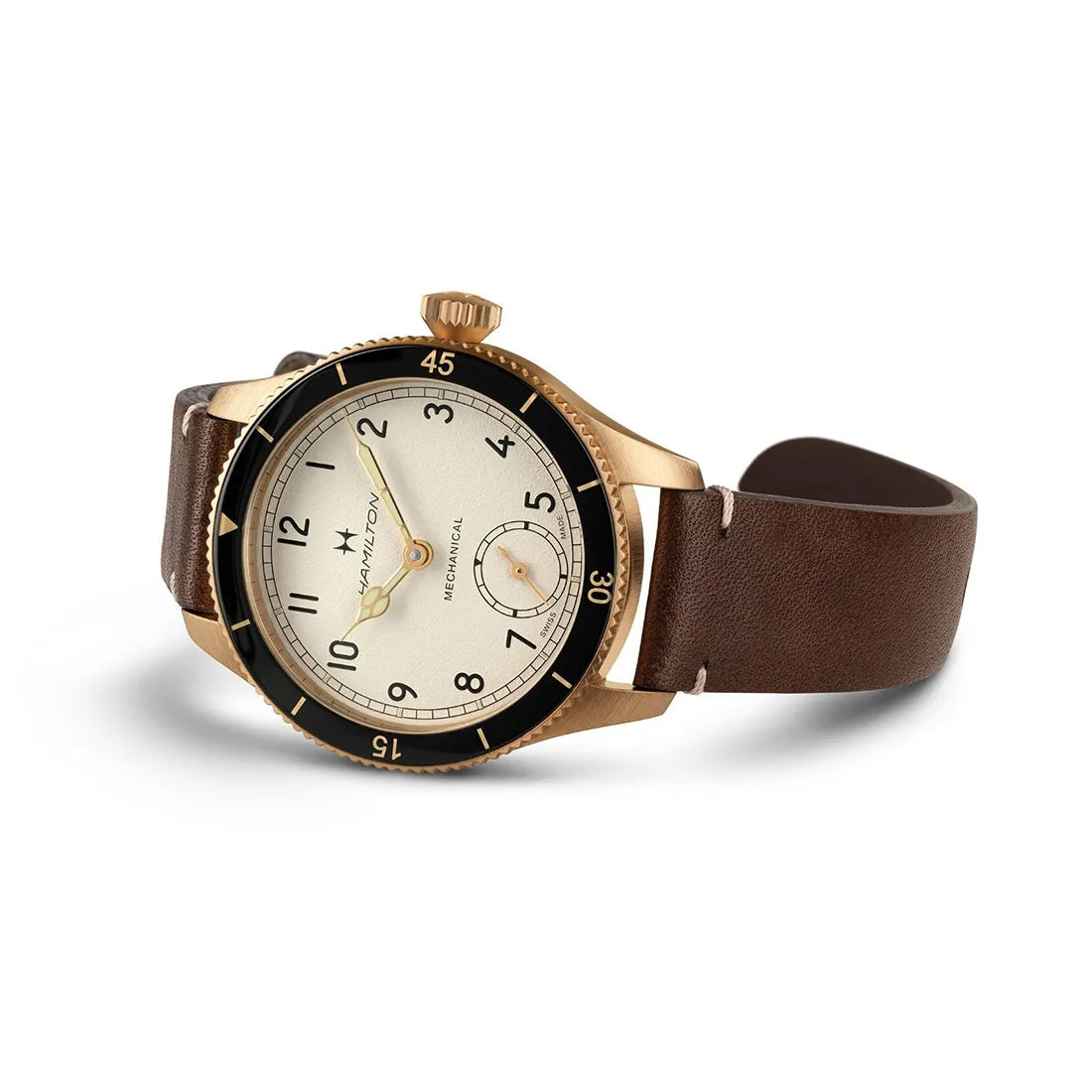 カーキ アビエーション パイロット パイオニア メカニカル ブロンズ 43mm
