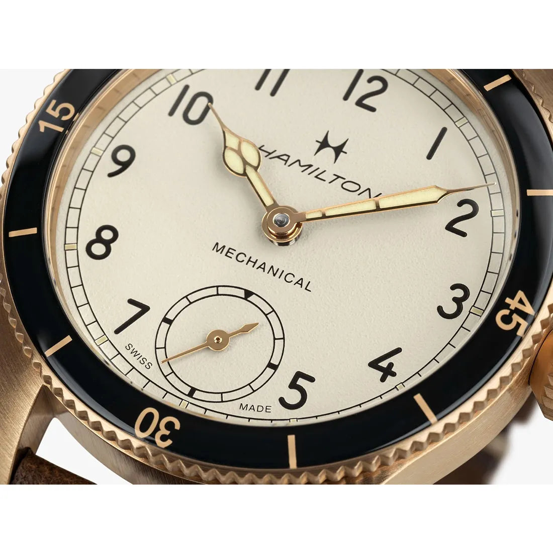 カーキ アビエーション パイロット パイオニア メカニカル ブロンズ 43mm