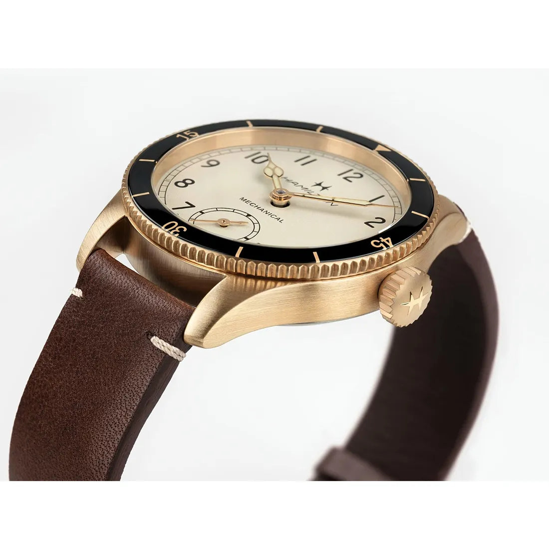 カーキ アビエーション パイロット パイオニア メカニカル ブロンズ 43mm