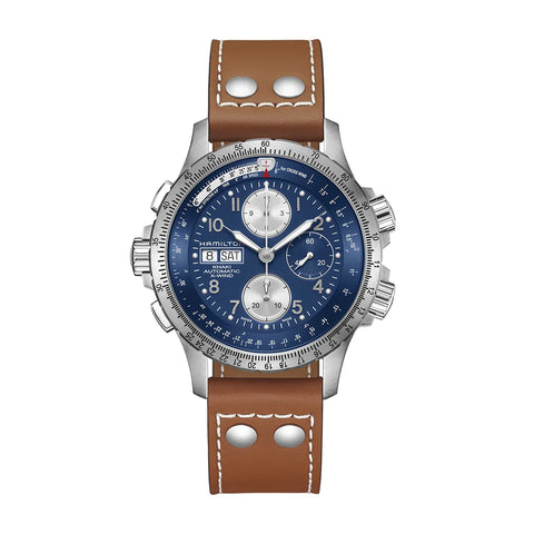 カーキアビエーション X-ウィンド オートマティック クロノグラフ 44mm