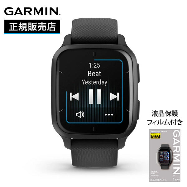 Venu SQ2 Music (ベニュー) Black/Slate