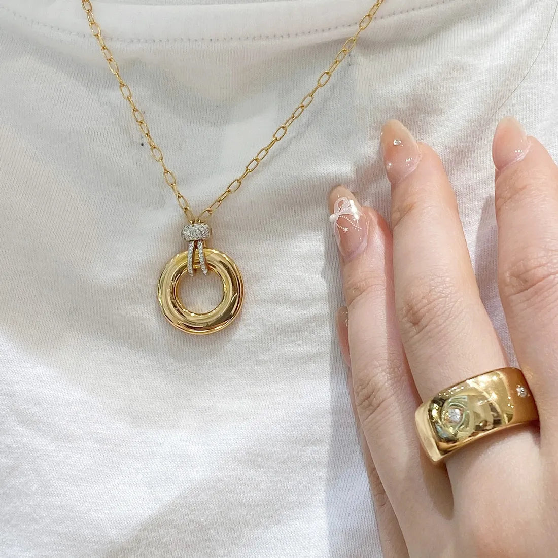 イコニカ リング スリム (ダイヤモンド)