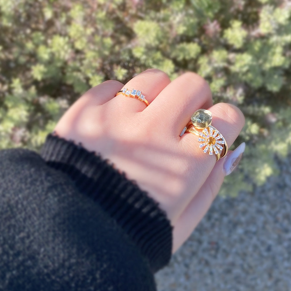 モザイクエクラ リング (#12)