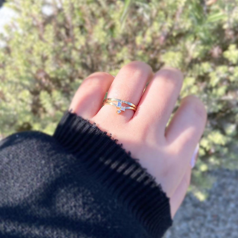 モザイクソラナ リング (#12)