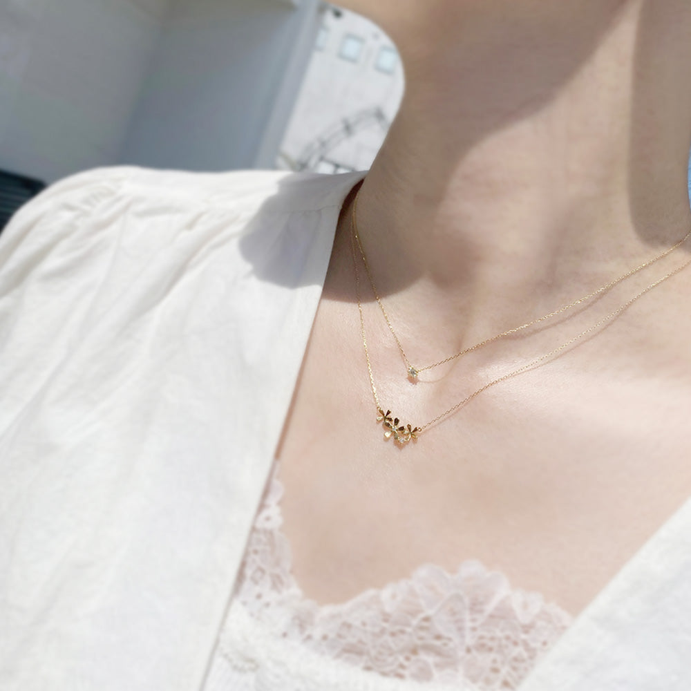 [New] Fleur Brillant Necklace