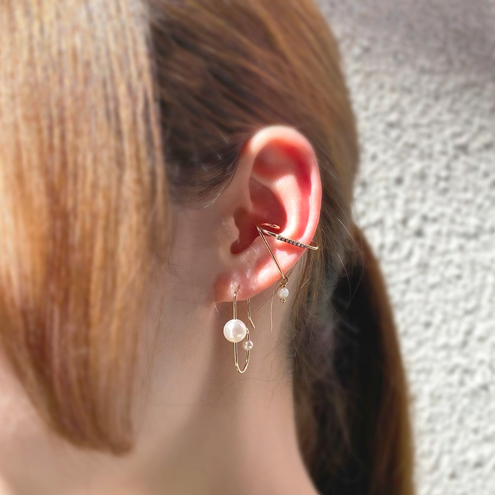 ミロ アコヤパール ピアス｜正規販売店のアイアイイスズ
