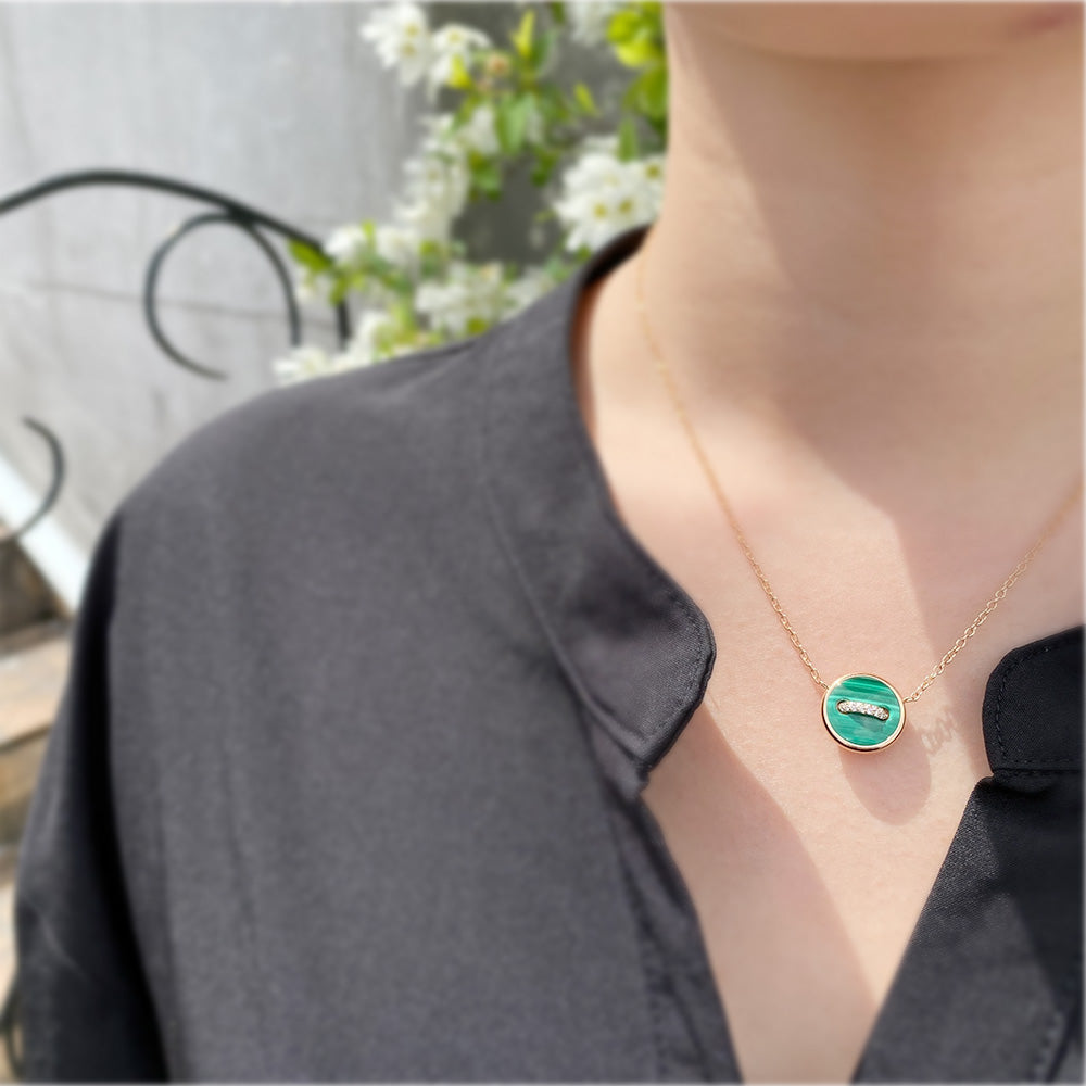 ポムポムドット ネックレス