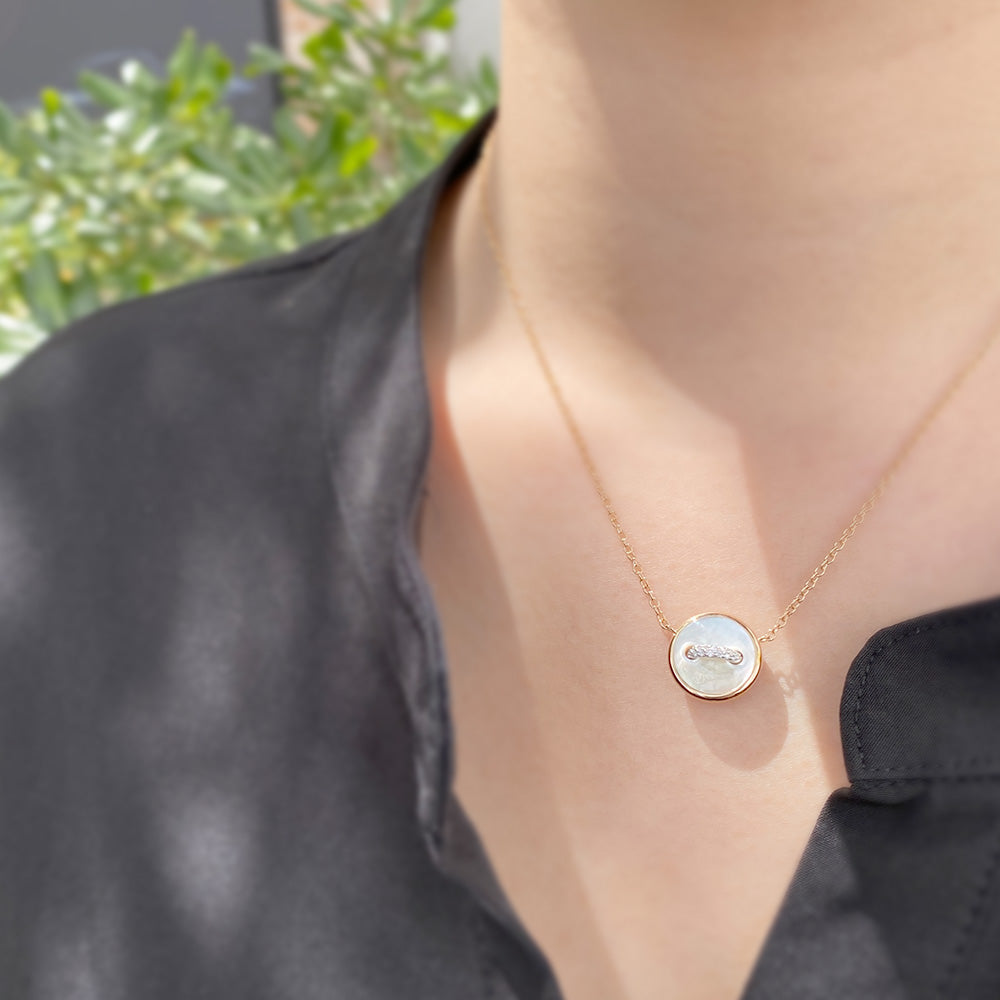 ポムポムドット ネックレス