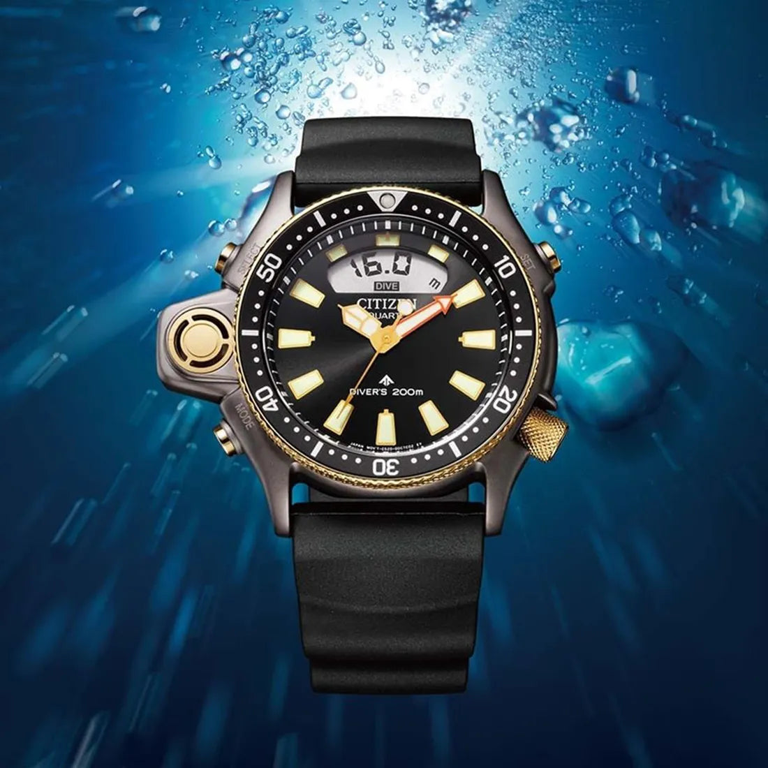 【新品国内正規品タグ付き】CITIZEN40周年限定モデル JP2008-06E JP2008-06E アクアランド 40周年記念限定モデル｜プロマスター