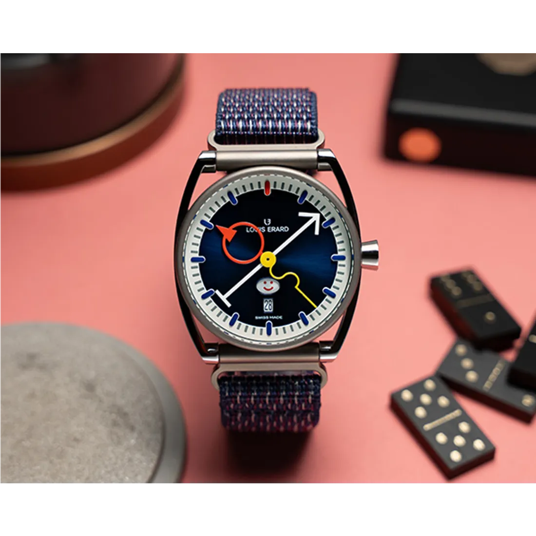 ルイ・エラール × アラン・シルベスタイン スマイルデイ ブルー