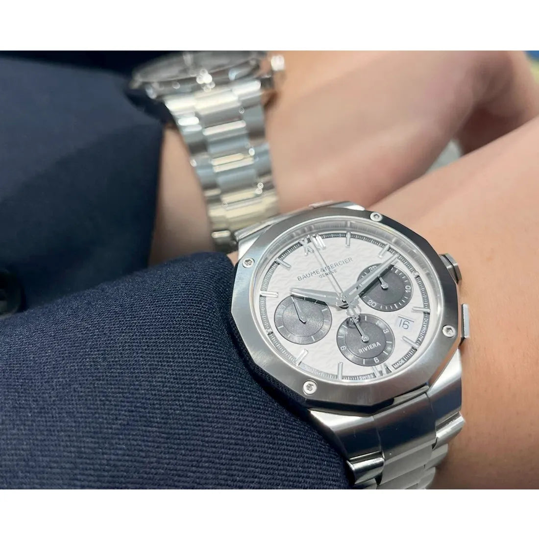 Riviera オートマティック クロノグラフ ウォッチ M0A10827|ボーム Riviera オートマティック クロノグラフ ウォッチ M0A10827|ボーム