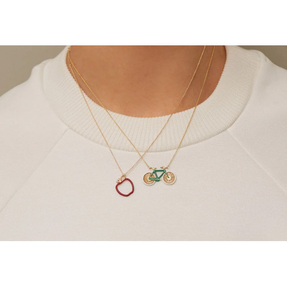MANZANA ENAMEL ネックレス
