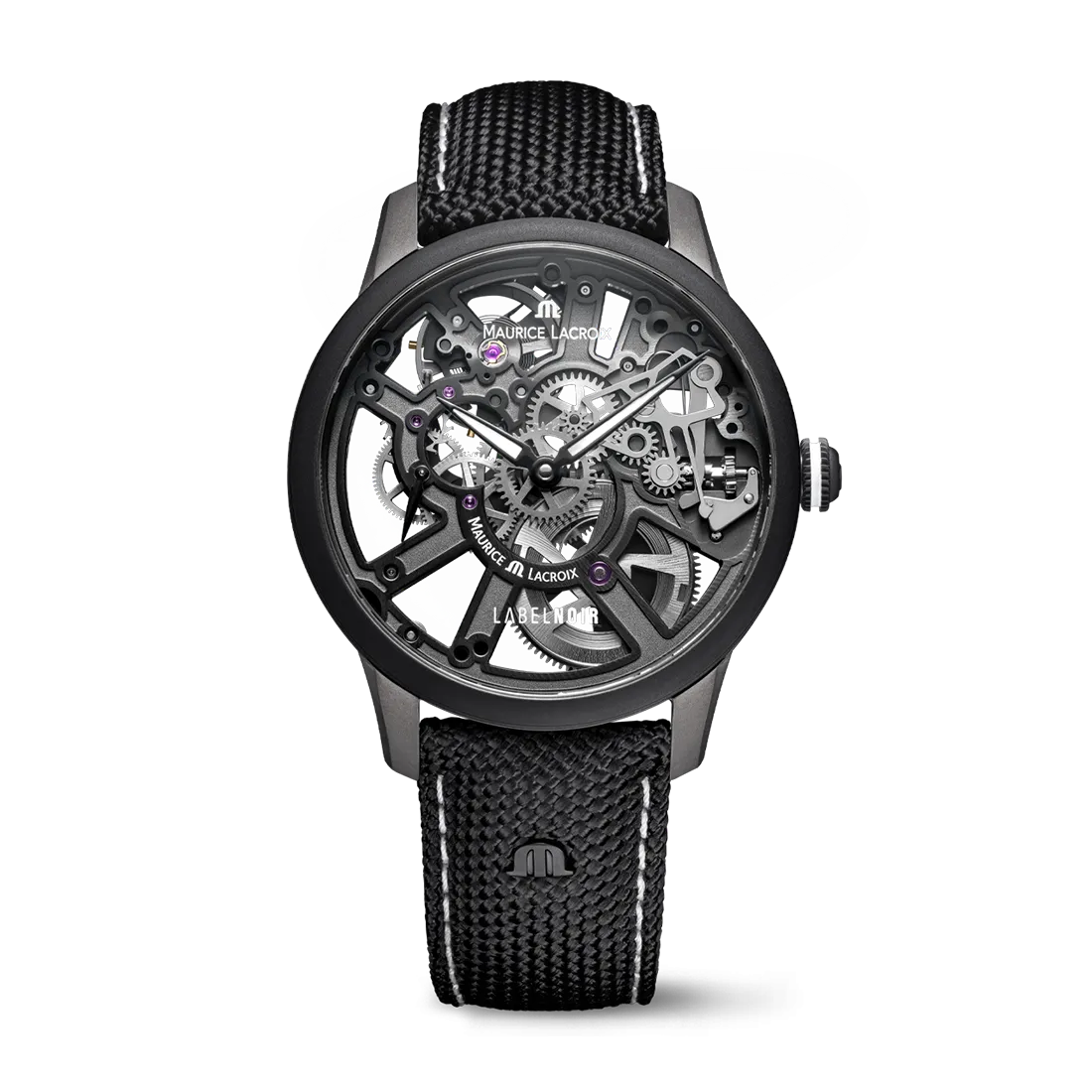 MASTERPIECE SKELETON LABEL NOIR 43mm