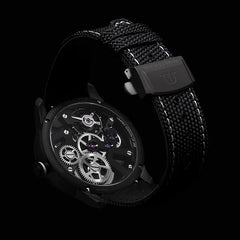 MASTERPIECE SKELETON LABEL NOIR 43mm
