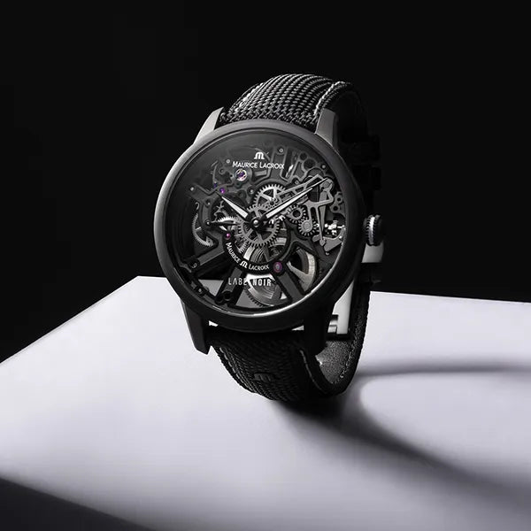 MASTERPIECE SKELETON LABEL NOIR 43mm
