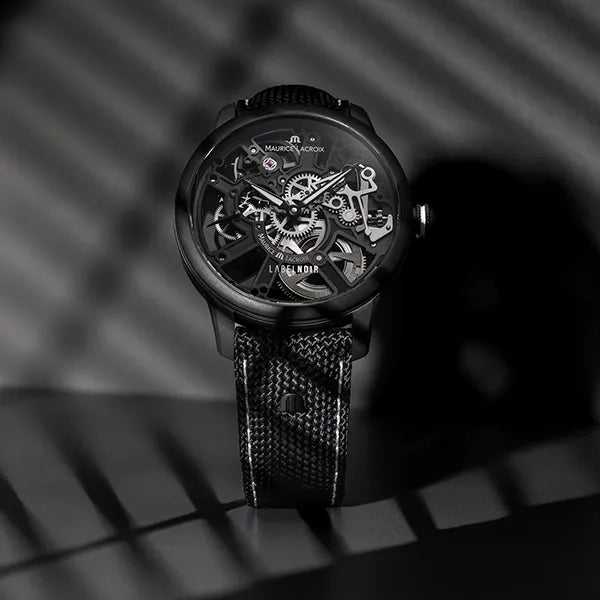 MASTERPIECE SKELETON LABEL NOIR 43mm