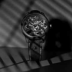 MASTERPIECE SKELETON LABEL NOIR 43mm