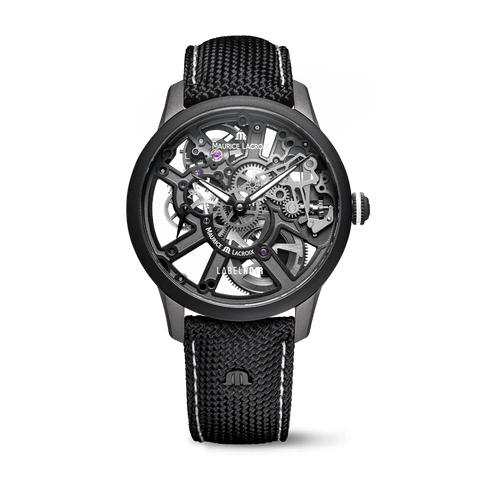 MASTERPIECE SKELETON LABEL NOIR 43mm