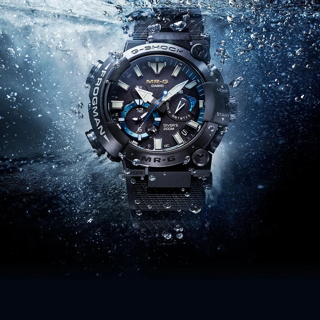 Gショック×ゴジラ コラボ限定1000本(検スピード ガンダム フロッグマン) カシオ「G-SHOCK」に「ゴライアスガエル」をモチーフにしたダイバーズ