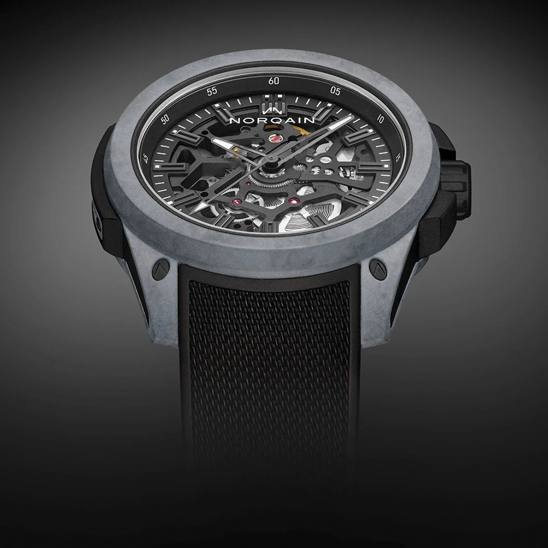 インディペンデンス ワイルドワン スケルトン 42MM グレー