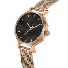 Volare OKTO Dark Rose with Mesh Strap 28mm