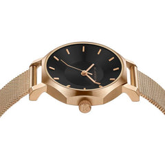 Volare OKTO Dark Rose with Mesh Strap 28mm