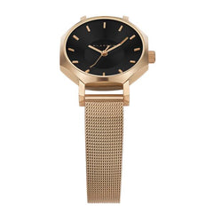 Volare OKTO Dark Rose with Mesh Strap 28mm
