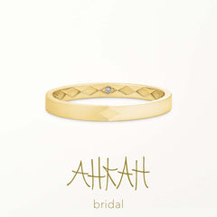 [Wedding Ring] Losange Marriage Ring