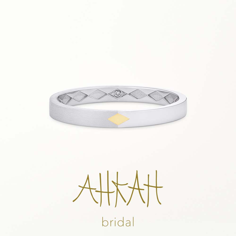 [Wedding Ring] Losange Marriage Ring